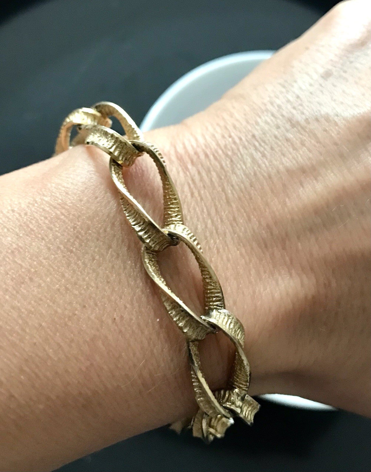 Vintage Armband vergoldet Amerik. Doublè Andreas Daub SCHÖN!