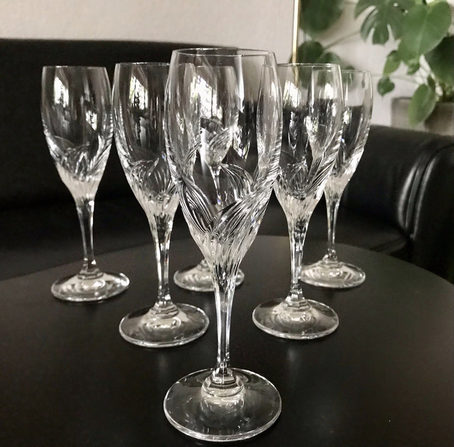 EDEL 6 Cherrygläser Gläser  Kristallglas Nachtmann Yvonne Bleikristall