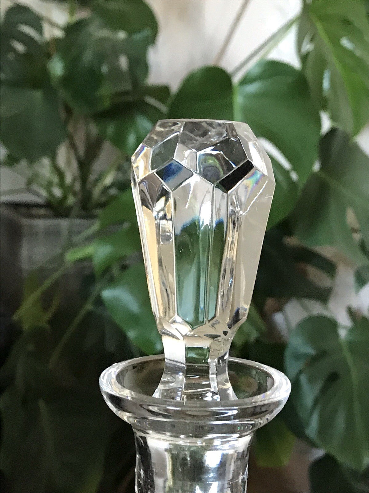 Vintage Nachtmann Antika Kristallglas Bleikristall Karaffe Dekanter EDEL