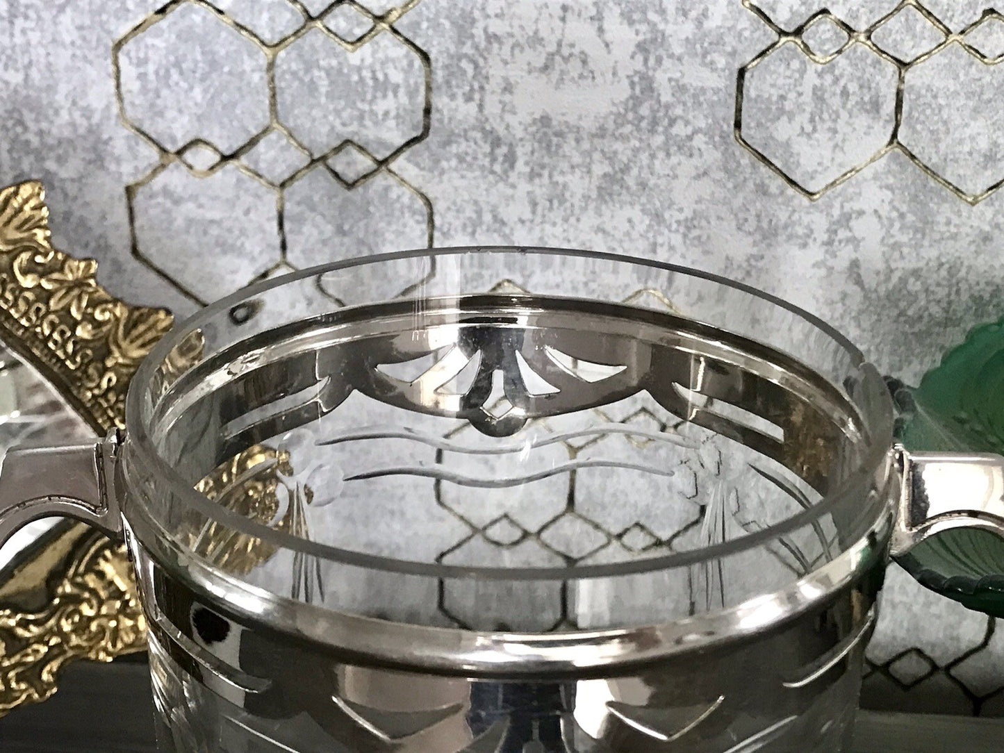 Antik Jugendstil Art Déco Dose versilbert? Argentor? Bonboniere  Konfektdose