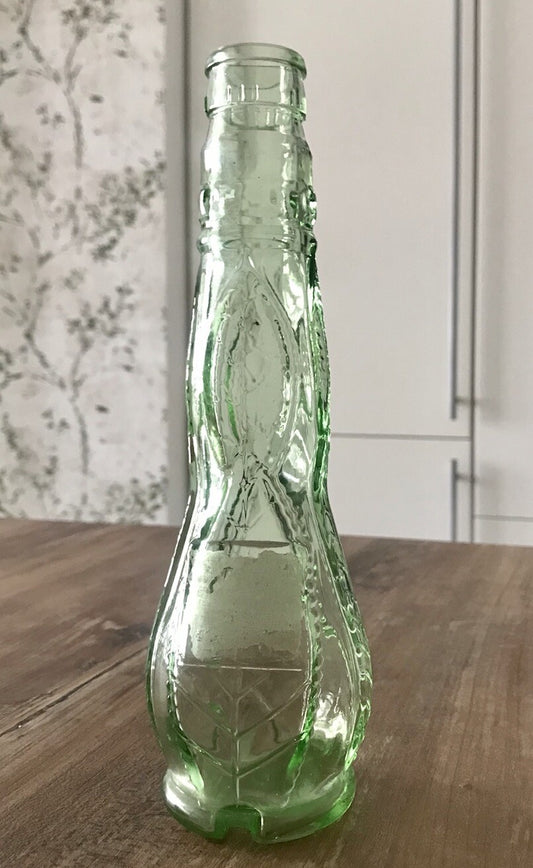 Antik? alt Vintage Flasche Glas grün Getränkflasche