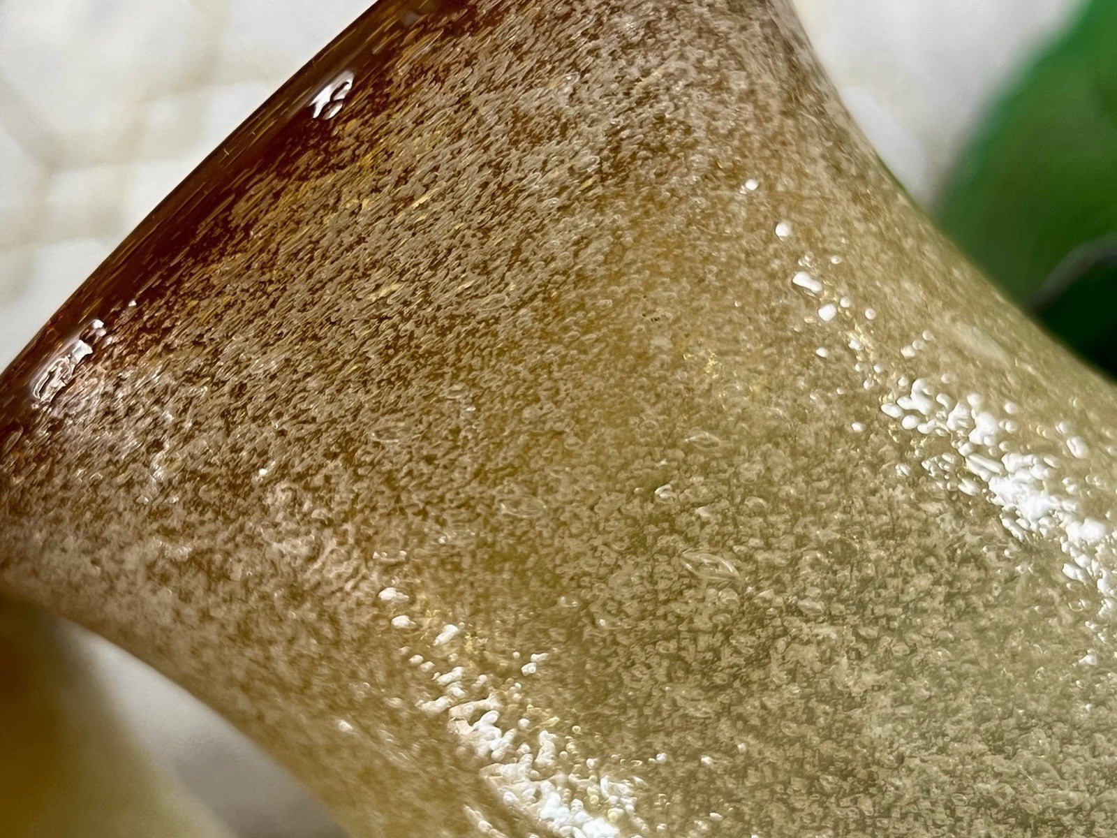 Antik Art Deco 3 Weingläser Weinkelche Glas Murano Pulegoso Napoleone Martinuzzi