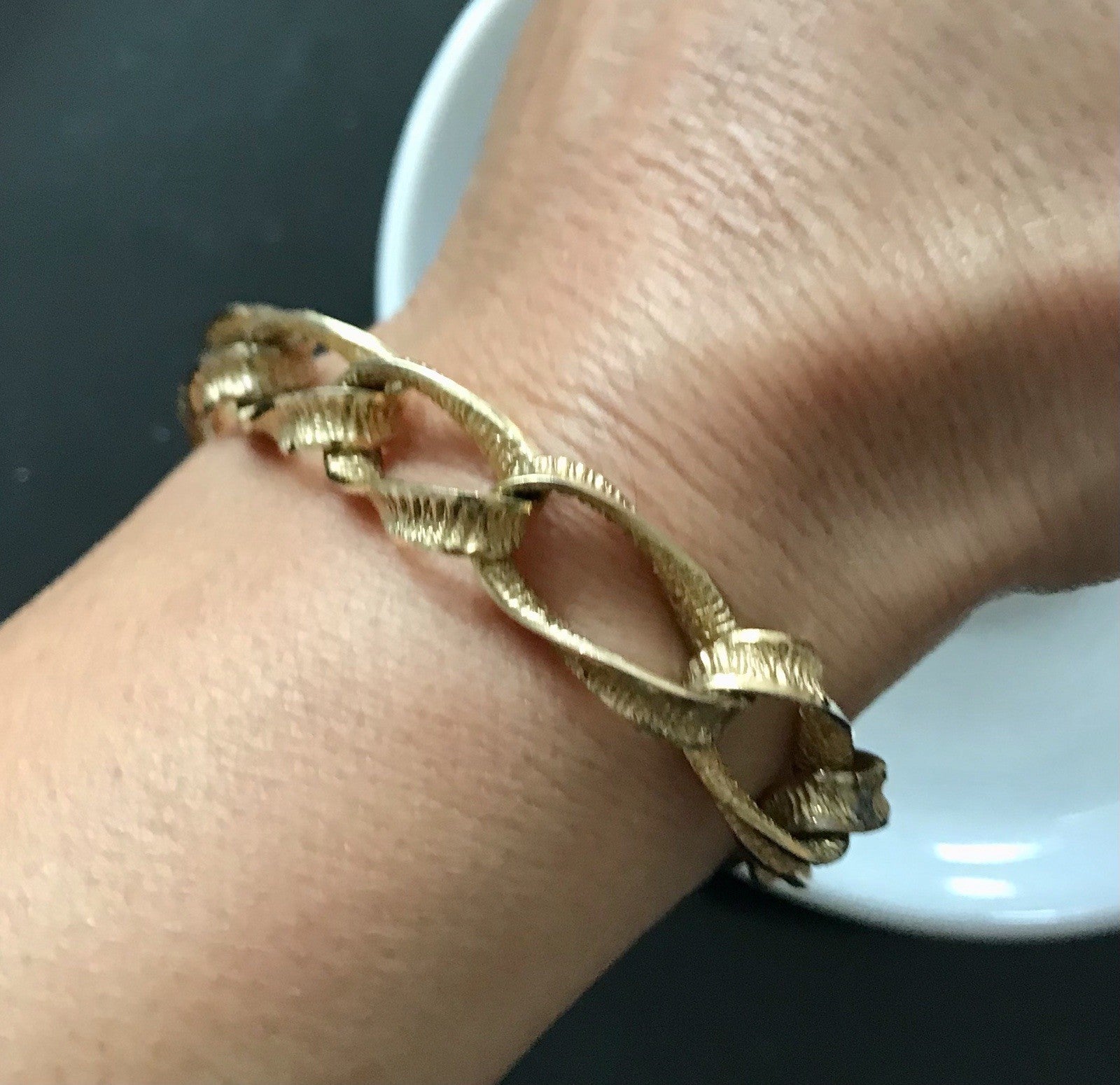 Vintage Armband vergoldet Amerik. Doublè Andreas Daub SCHÖN!