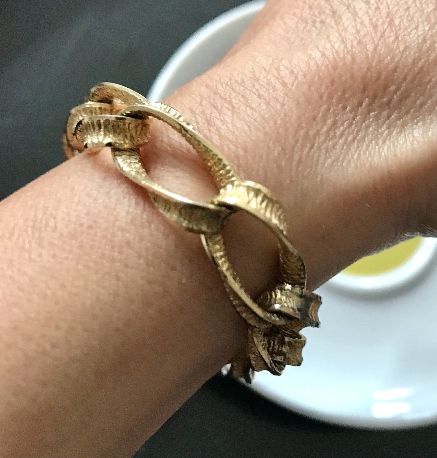 Vintage Armband vergoldet Amerik. Doublè Andreas Daub SCHÖN!