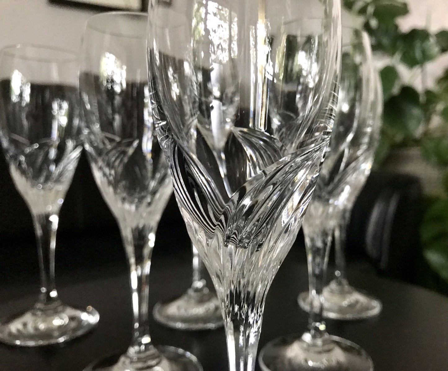 EDEL 6 Cherrygläser Gläser  Kristallglas Nachtmann Yvonne Bleikristall