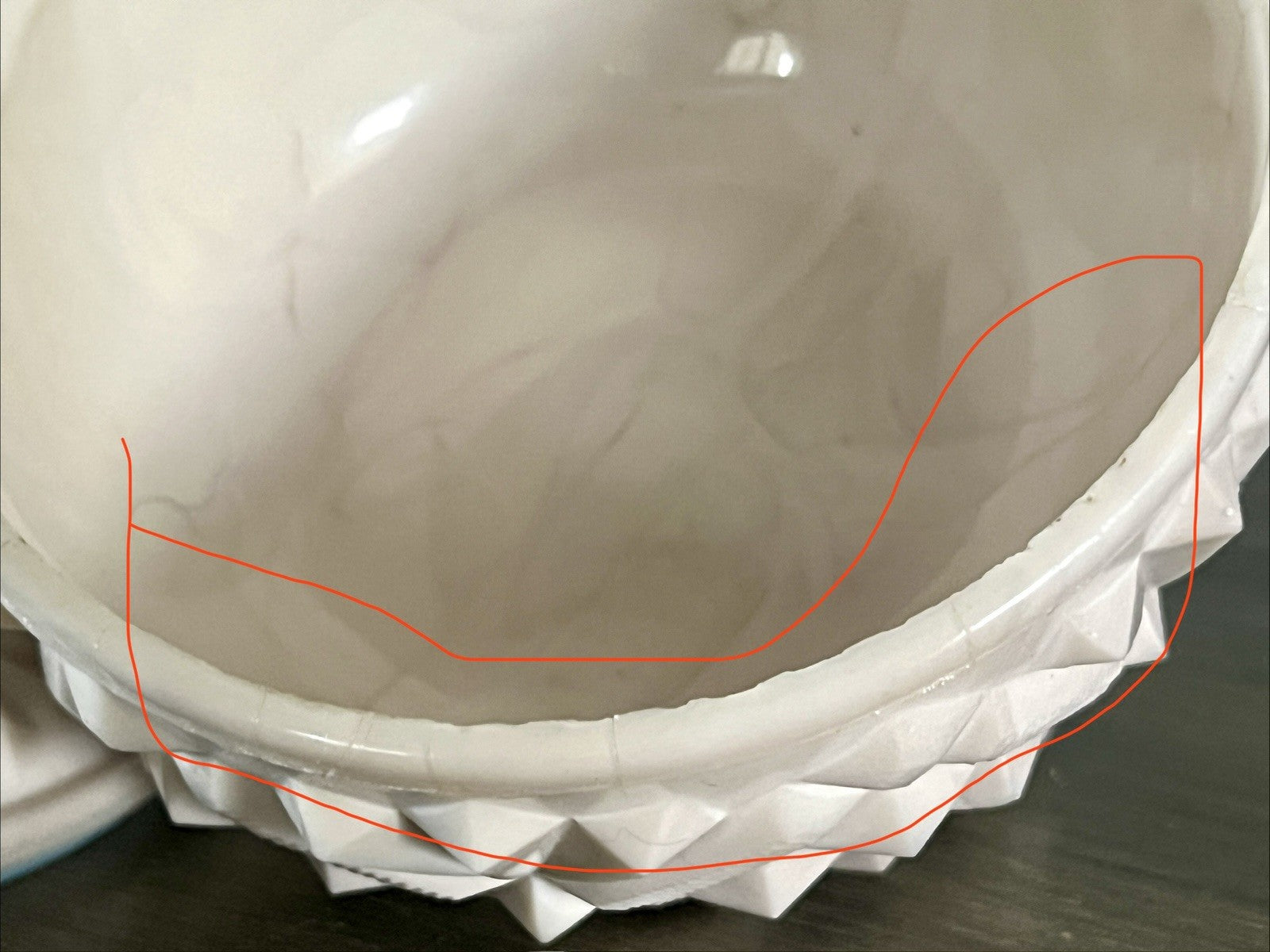 Antik Jugendstil Glasdose Dose Opalglas Deckeldose Pressglas SCHÖN Opalin