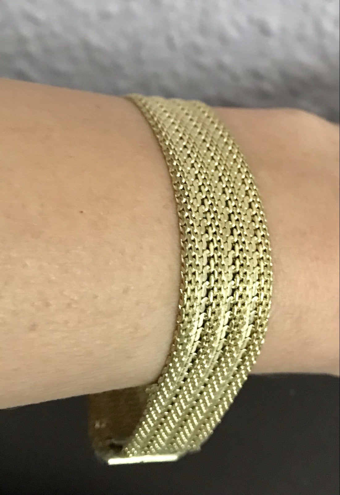 Vintage Teppicharmband Armband vergoldet Amerik. Doublè