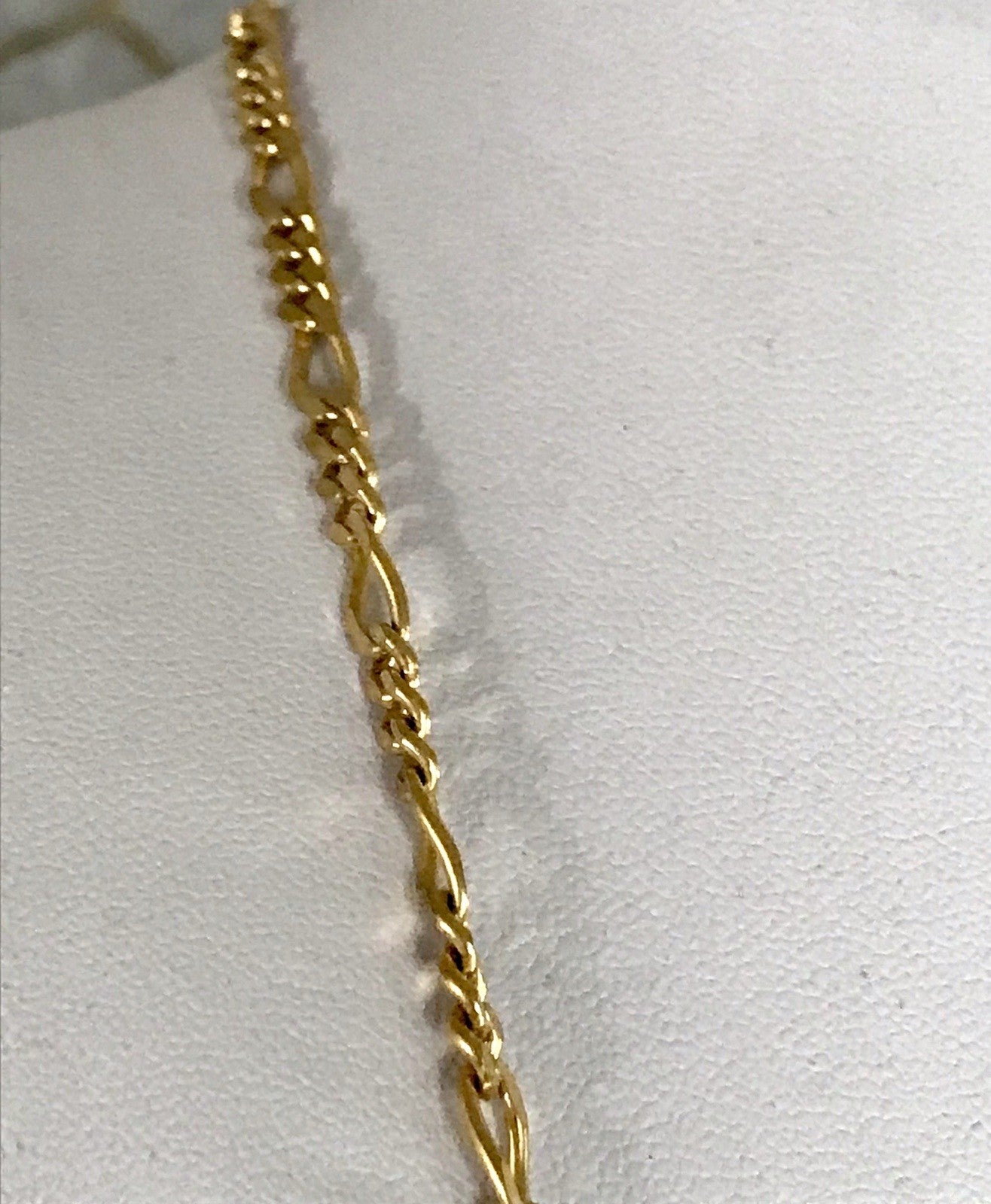 Vintage Halskette Amerik. Doublè gold SCHÖN Unisex