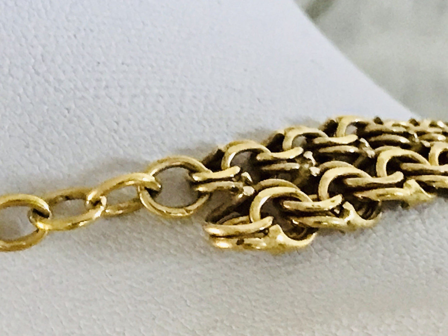 Vintage 60er FBM Collier Halskette Amerik. Doublè gold SCHÖN
