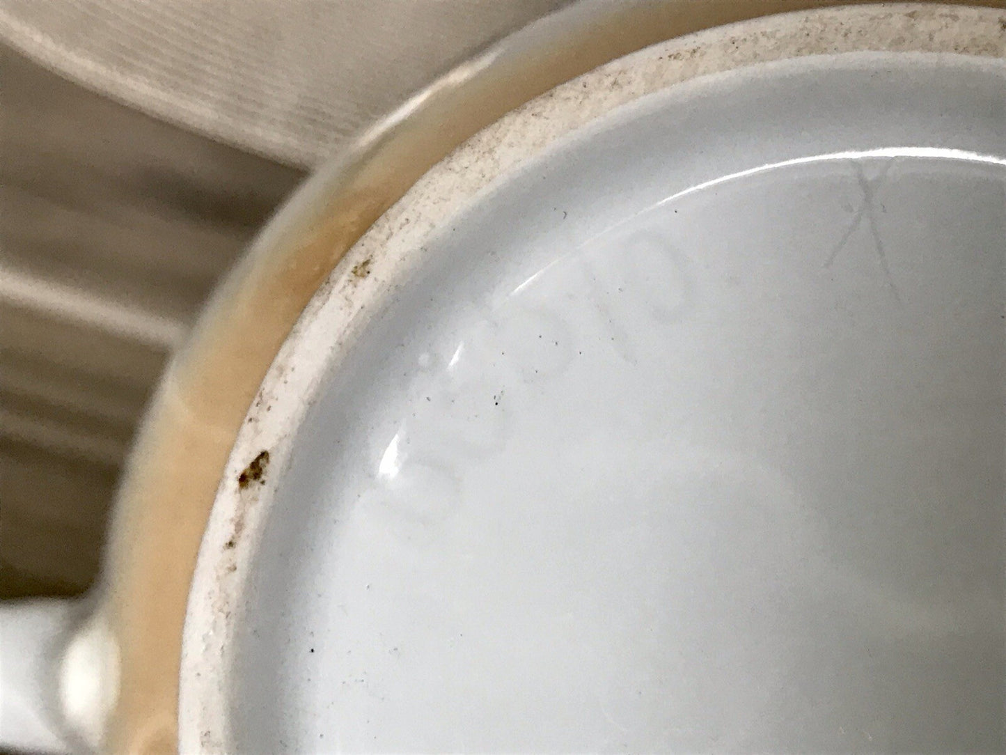 Antik Art Déco Porzellan Kaffeeservice Spritzdekor Moccaservice