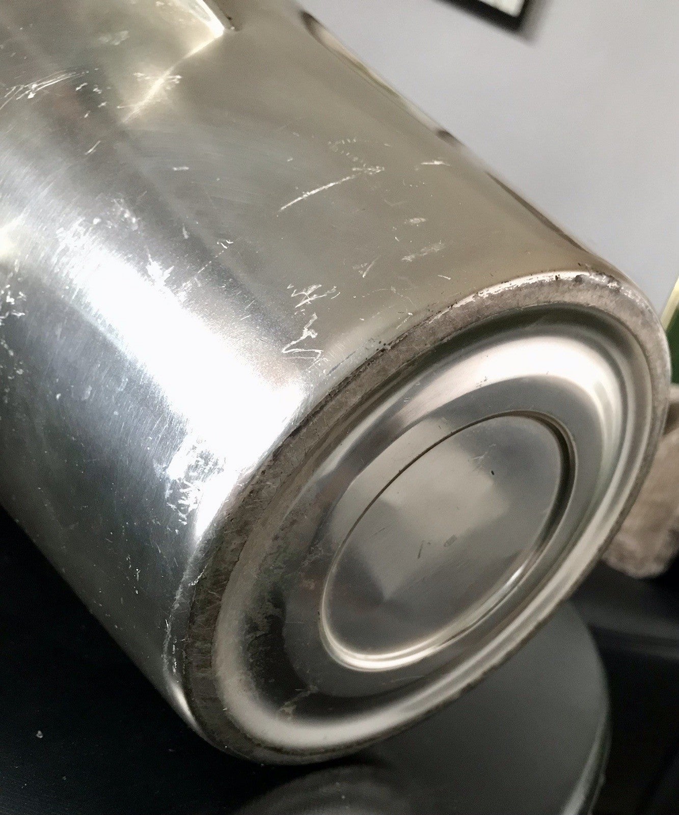 Vintage alt WMF Sekteimer Weinkühler Eiseimer versilbert Wagenfeld Ära