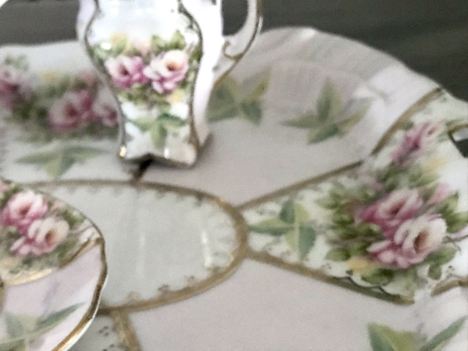 Replik Puppenservice Porzellan Kaffeeservice Geschirr Miniatur MO Othengrafen