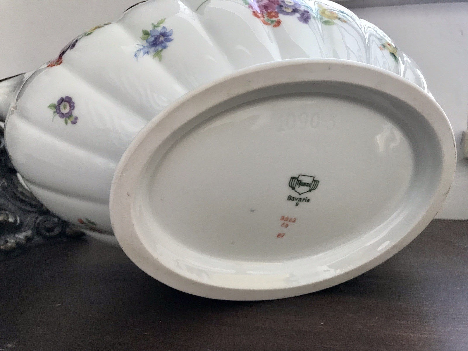 Antik Art Déco Edel Porzellan Zierschale Schale Jardiniere  Prunkschale Thomas