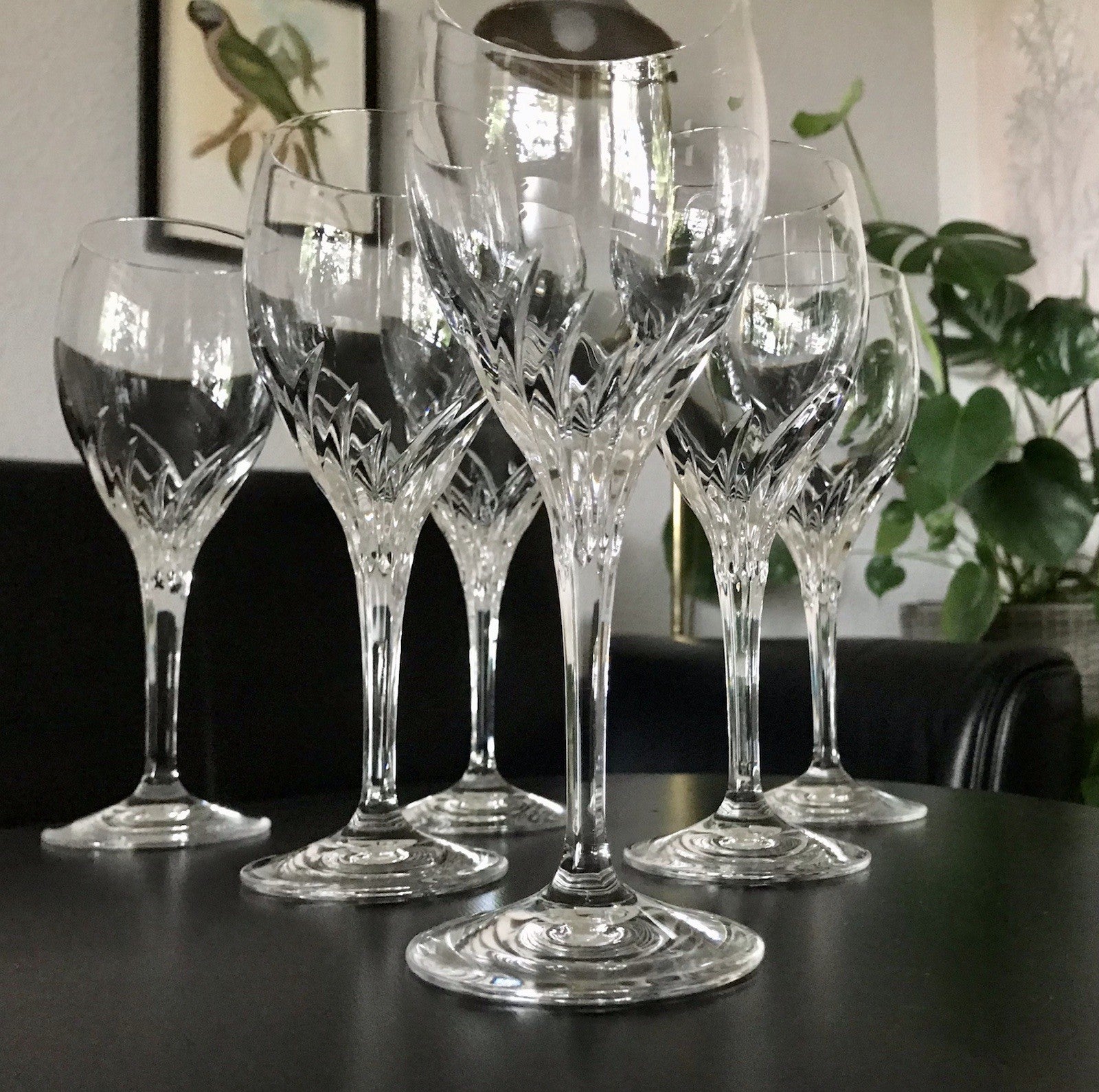 EDEL 6 Weingläser Gläser  Kristallglas Nachtmann Yvonne Bleikristall