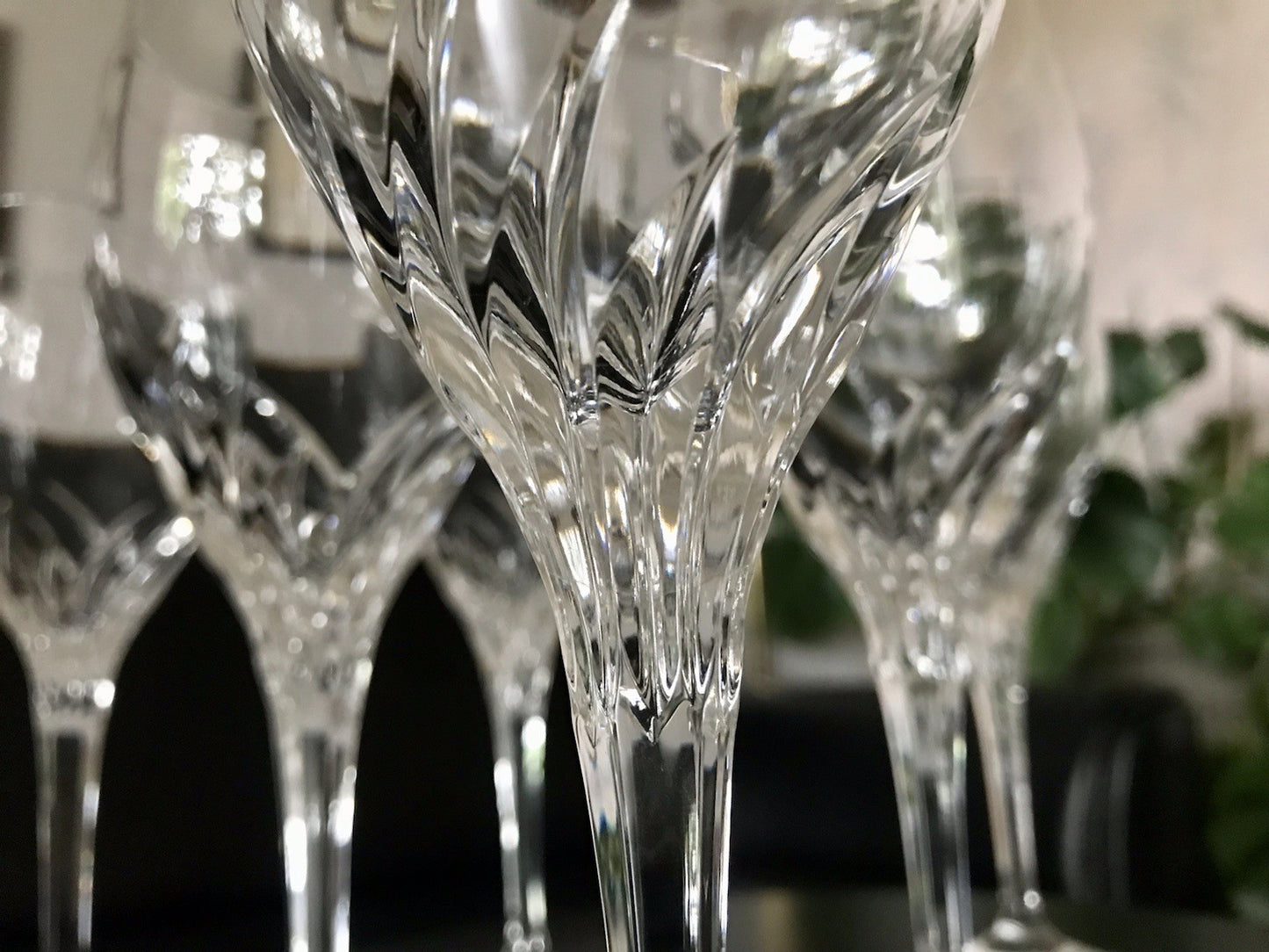 EDEL 6 Weingläser Gläser  Kristallglas Nachtmann Yvonne Bleikristall