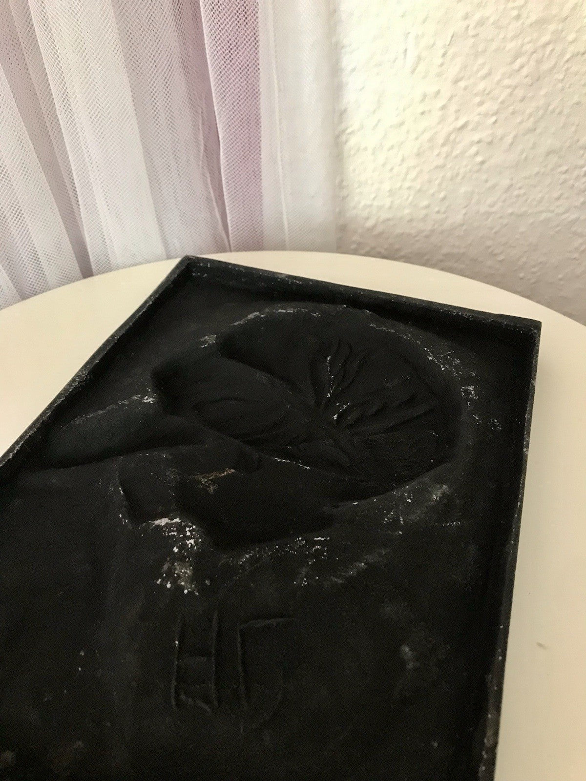 Alt antik? Eisenguss?  Aluguss? Wandrelief Bild Relief Jugendstil Frau