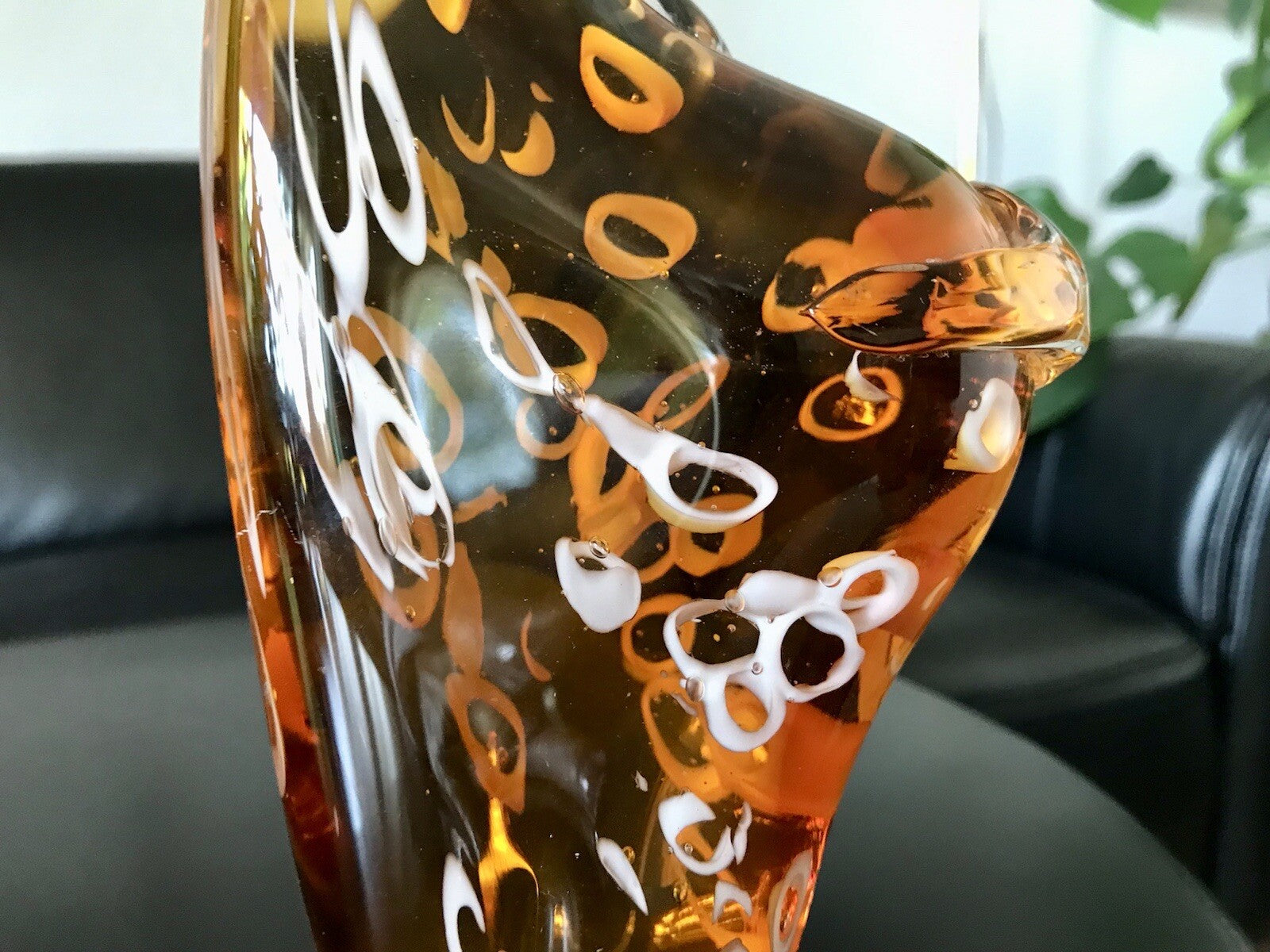 Vintage Murano? 60er Giraffe Figur Skulptur Briefbeschwerer? Glas mundgeblasen