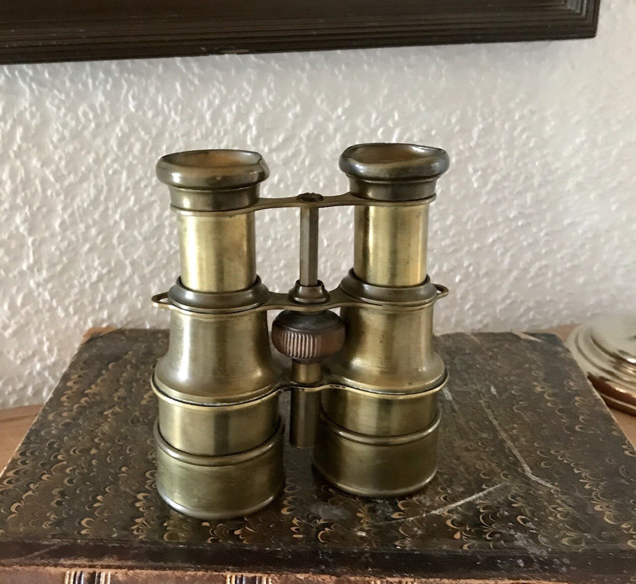 Antik Fernglas Opernglas Messing