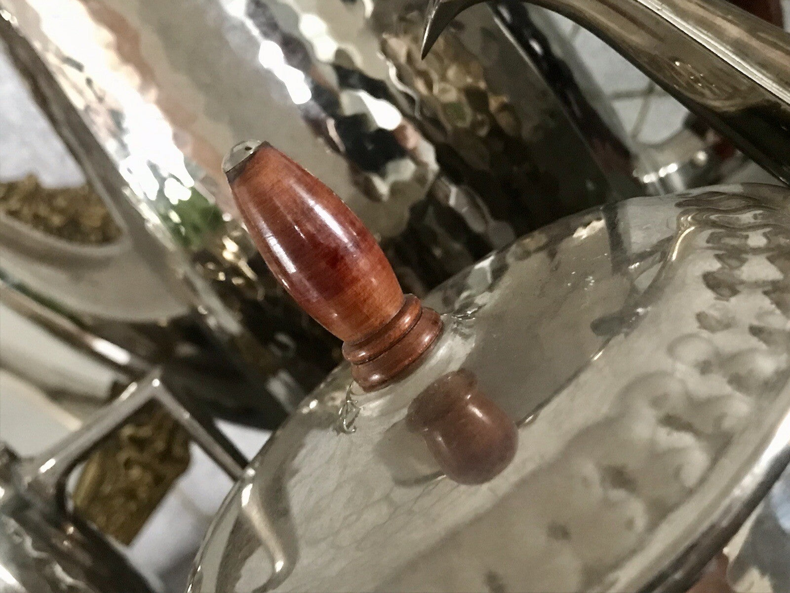 Antik WMF Jugendstil Kaffee Kernstück Zuckerdose Rahmgießer 2 Kanne Hammerschlag