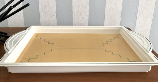 Vintage Designer Tablett Serviertablett 80’s Jahre WMF Jo Laubner Design