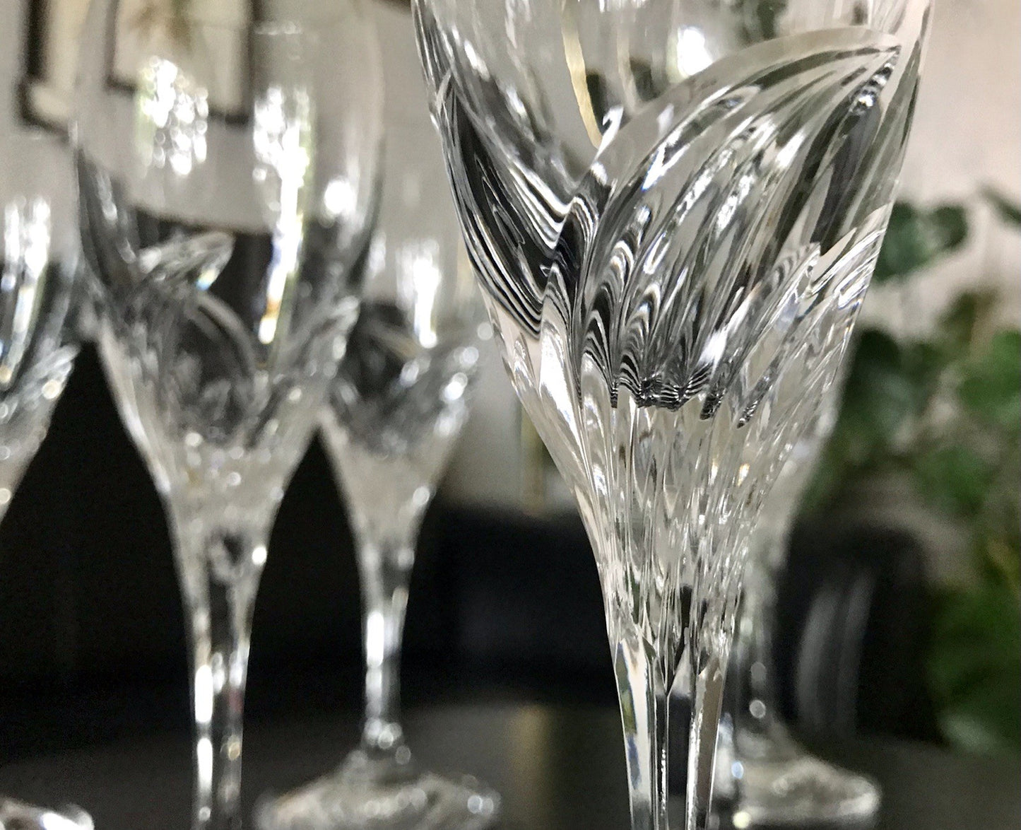 EDEL 6 Cherrygläser Gläser  Kristallglas Nachtmann Yvonne Bleikristall