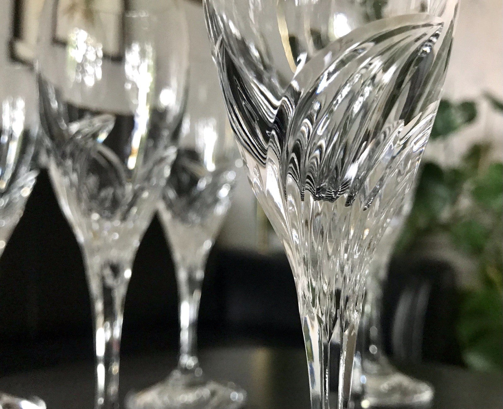 EDEL 6 Cherrygläser Gläser  Kristallglas Nachtmann Yvonne Bleikristall