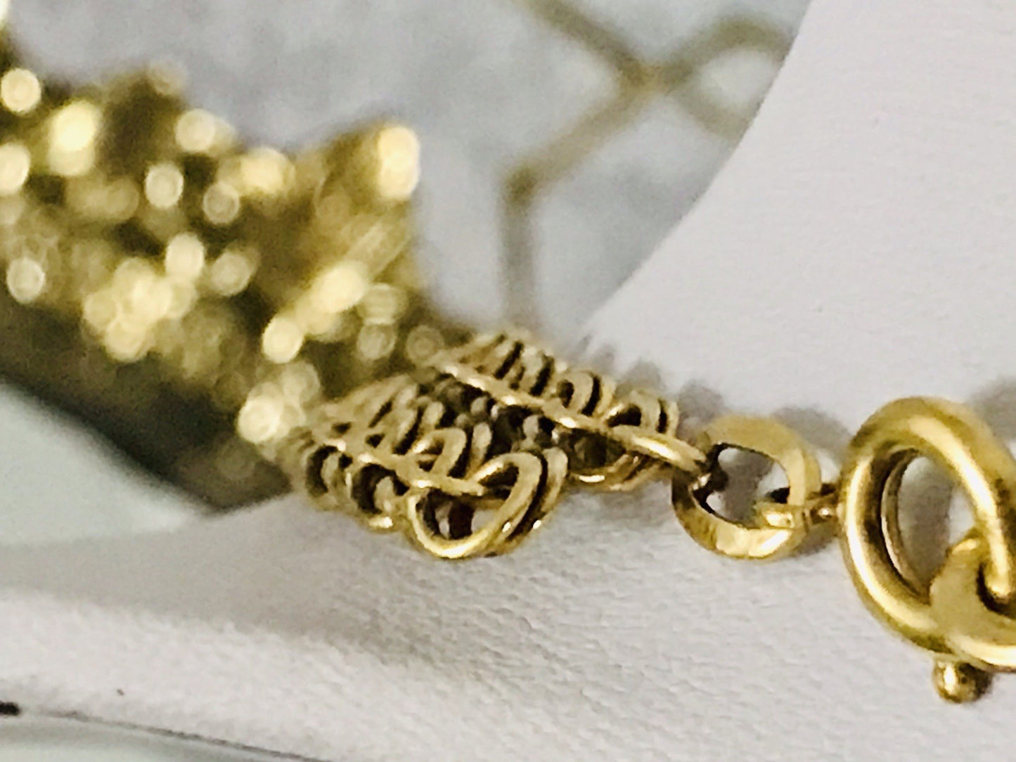 Vintage 60er FBM Collier Halskette Amerik. Doublè gold SCHÖN