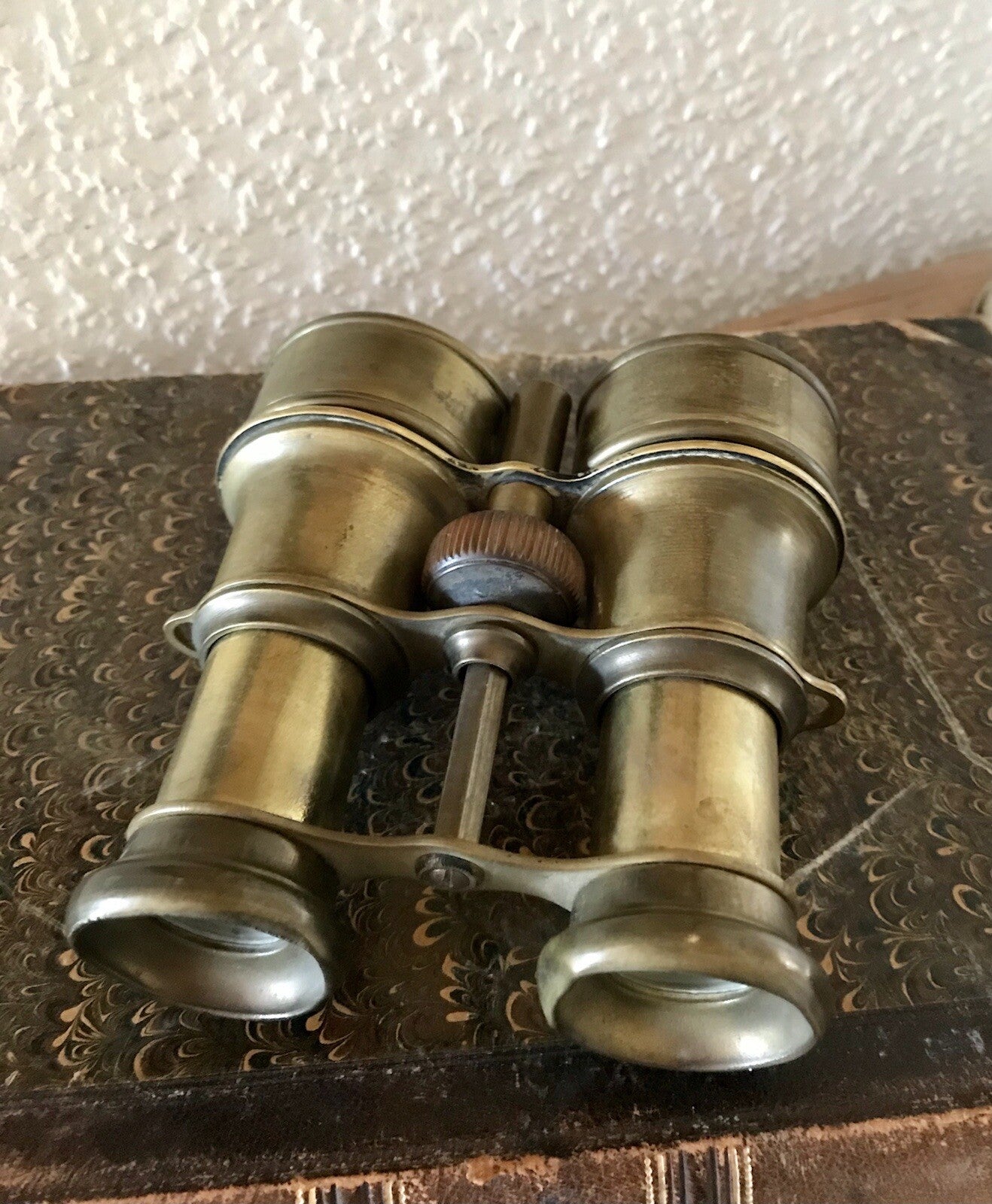 Antik Fernglas Opernglas Messing