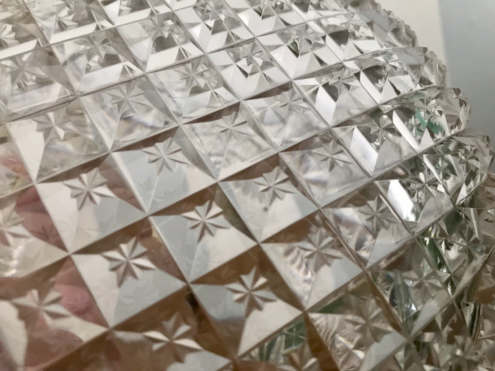 Antik Bleikristall Schale Glasschale Anbietschale Kristallglas Glas wundervoll!