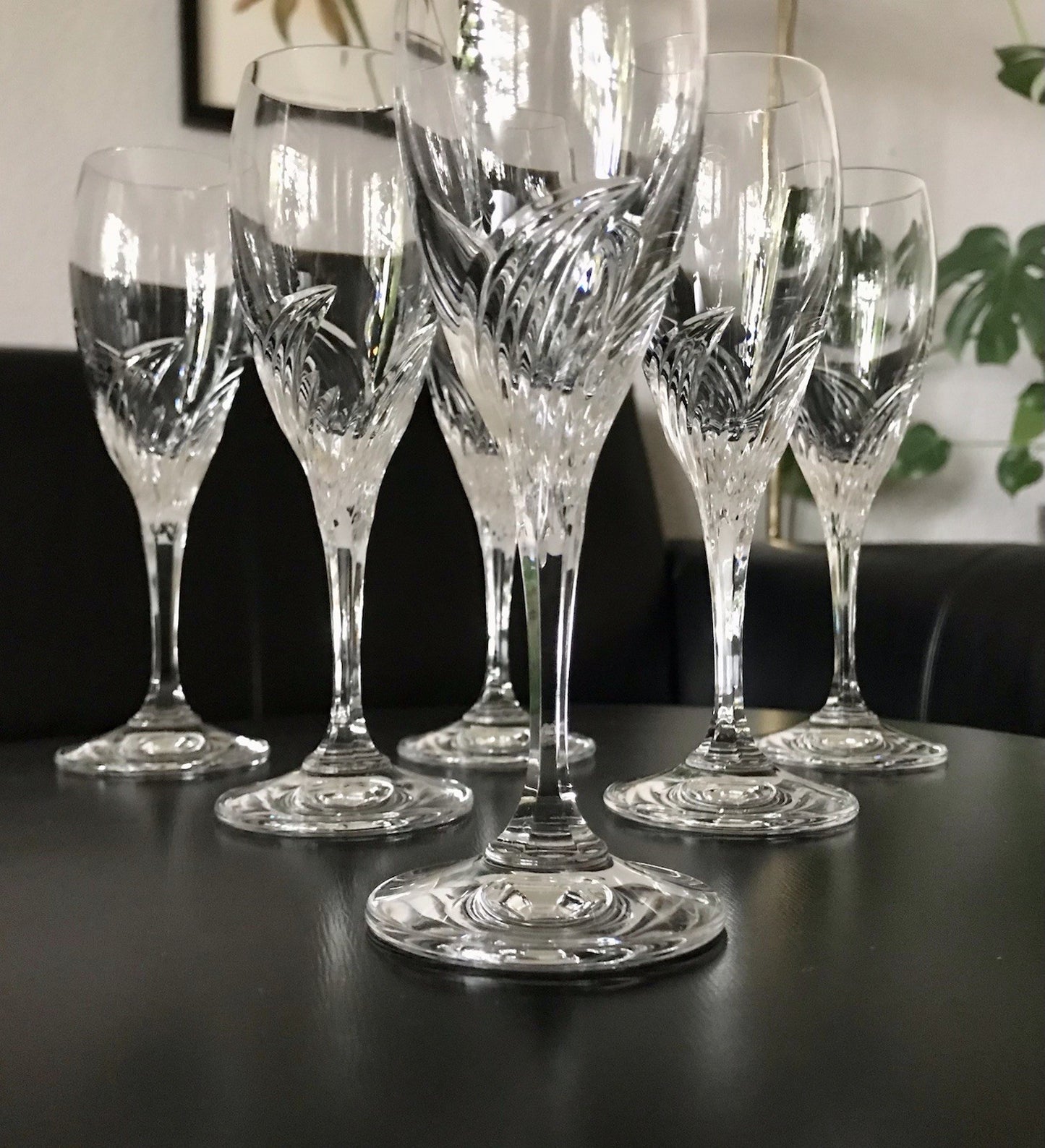 EDEL 6 Cherrygläser Gläser  Kristallglas Nachtmann Yvonne Bleikristall