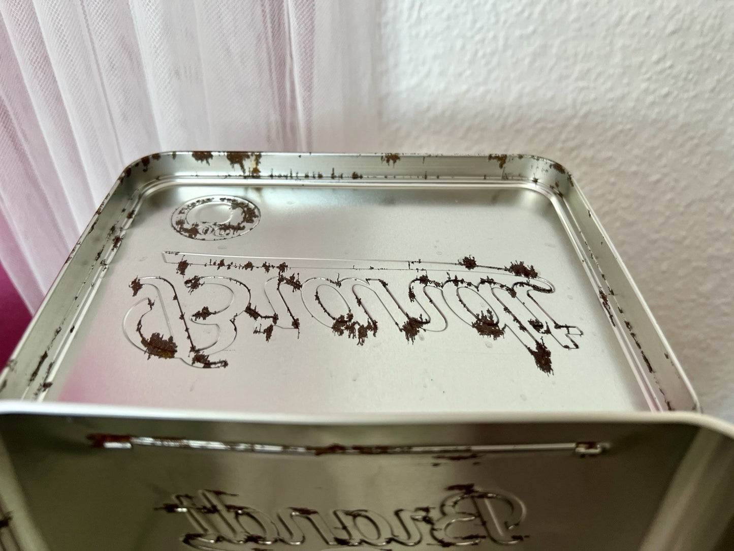 Vintage Blechdose Brandt Zwieback 100 Jahre Jubiläum