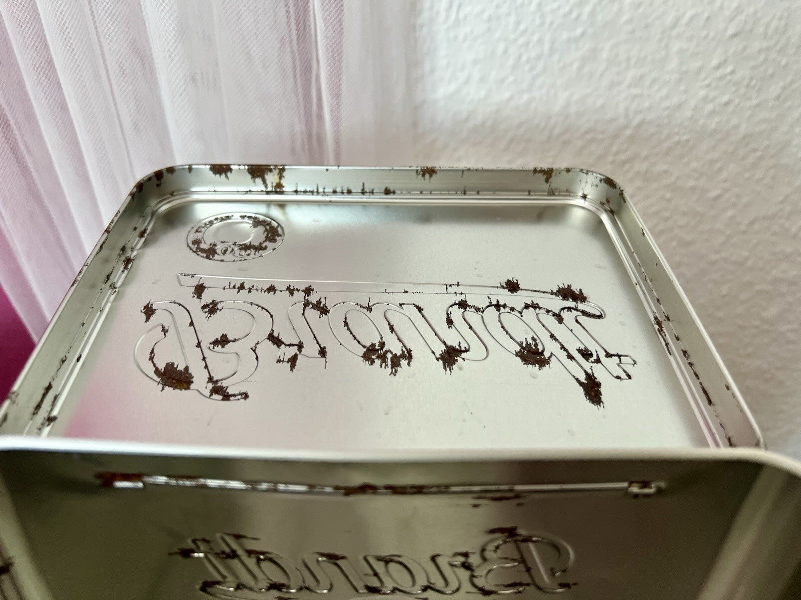 Vintage Blechdose Brandt Zwieback 100 Jahre Jubiläum