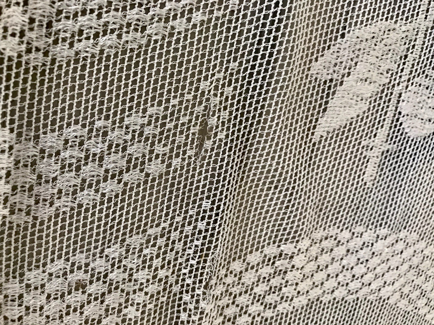 Antik Art Déco Fenster Gardine Vorhang Baumwolle? Filetspitze So Schön! Spitze