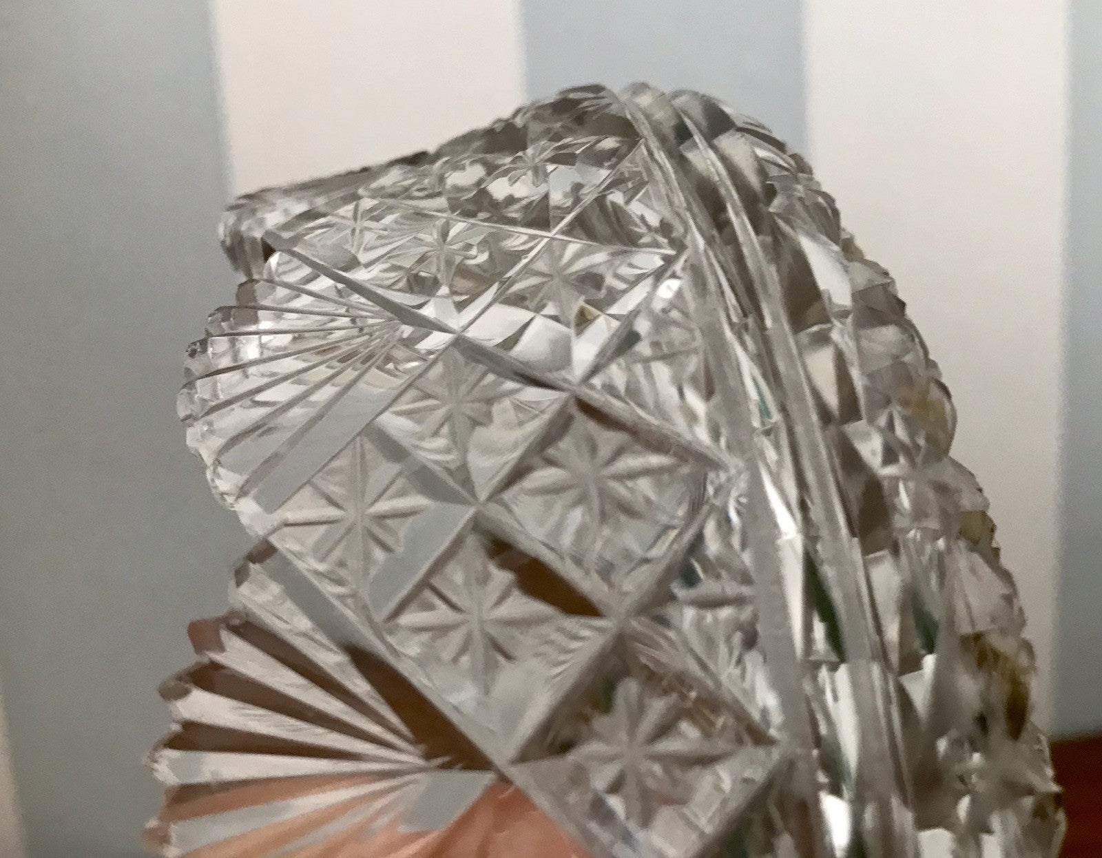 Antik Bleikristall Schale Glasschale Anbietschale Kristallglas Glas wundervoll!