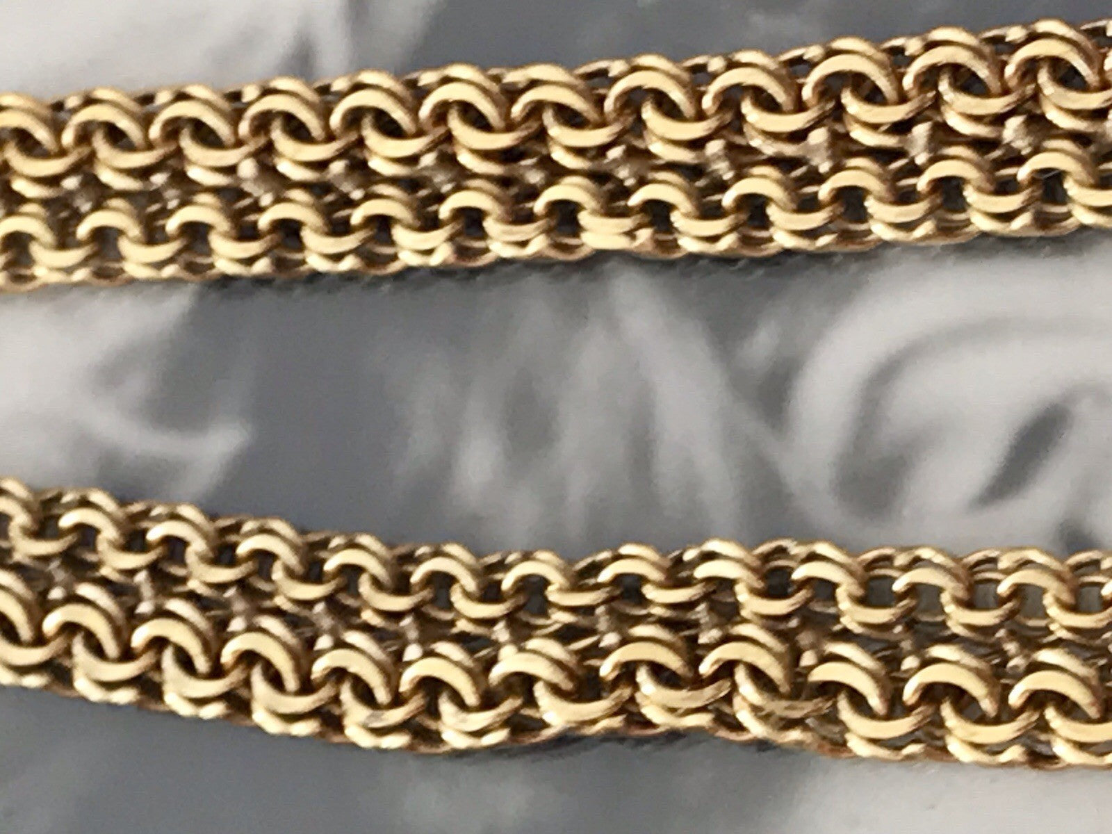 Vintage 60er FBM Collier Halskette Amerik. Doublè gold SCHÖN