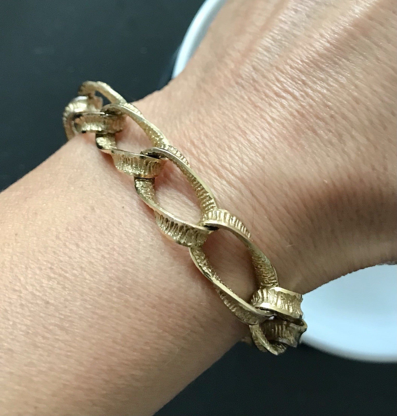 Vintage Armband vergoldet Amerik. Doublè Andreas Daub SCHÖN!