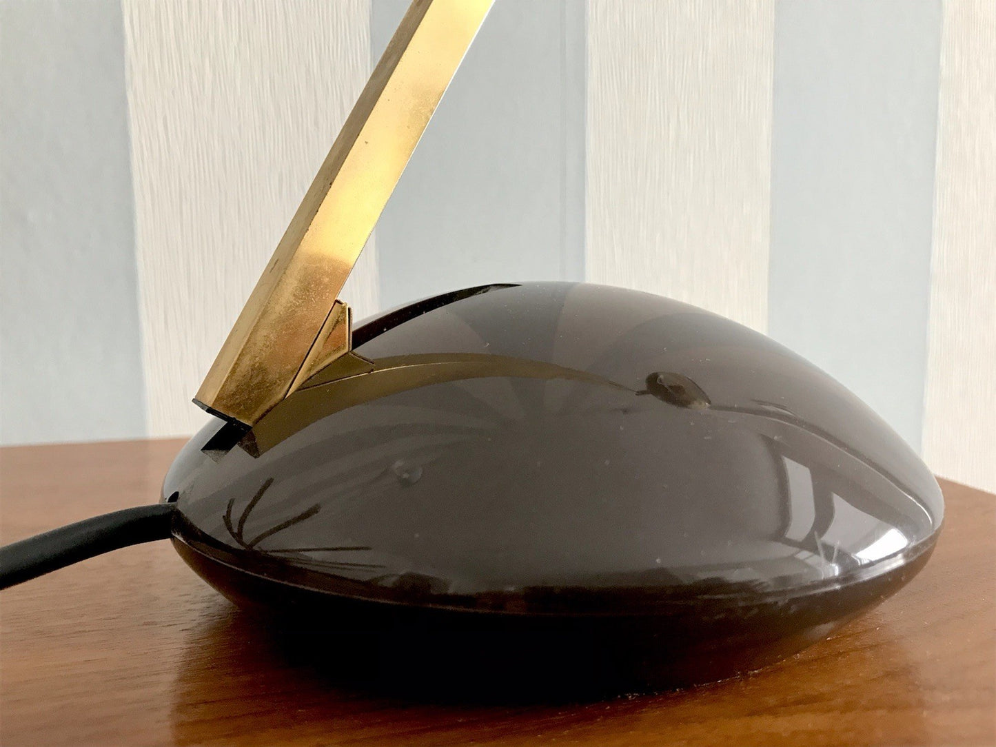 Vintage Space Age 60er 70er Tischleuchte Lampe Leuchte Eyeball veaun gold