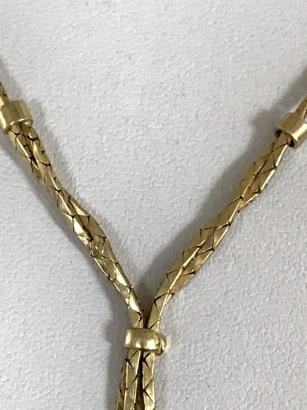 Vintage 60er Collier Halskette Amerik. Doublè gold SCHÖN Kette Damen