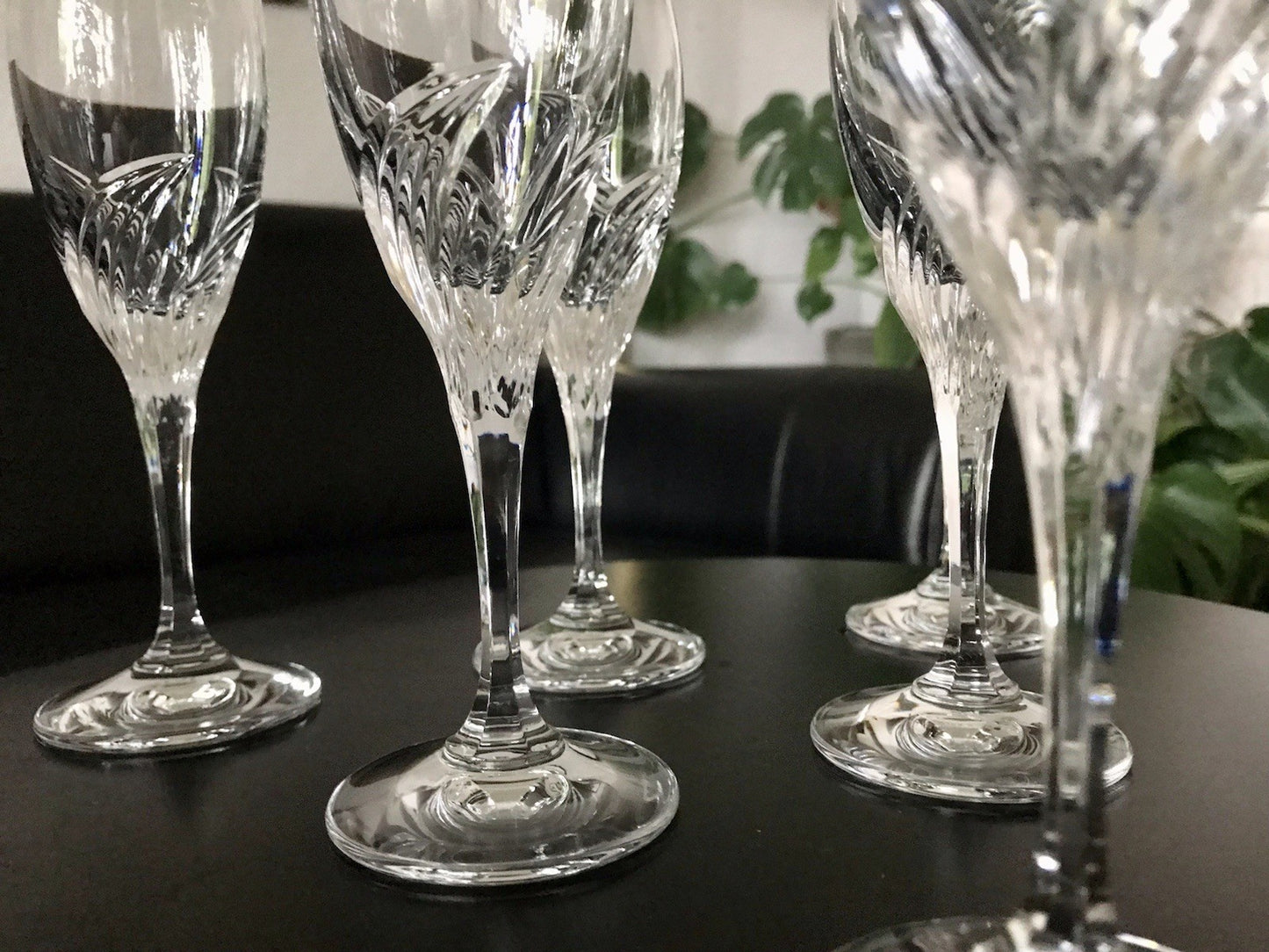 EDEL 6 Cherrygläser Gläser  Kristallglas Nachtmann Yvonne Bleikristall