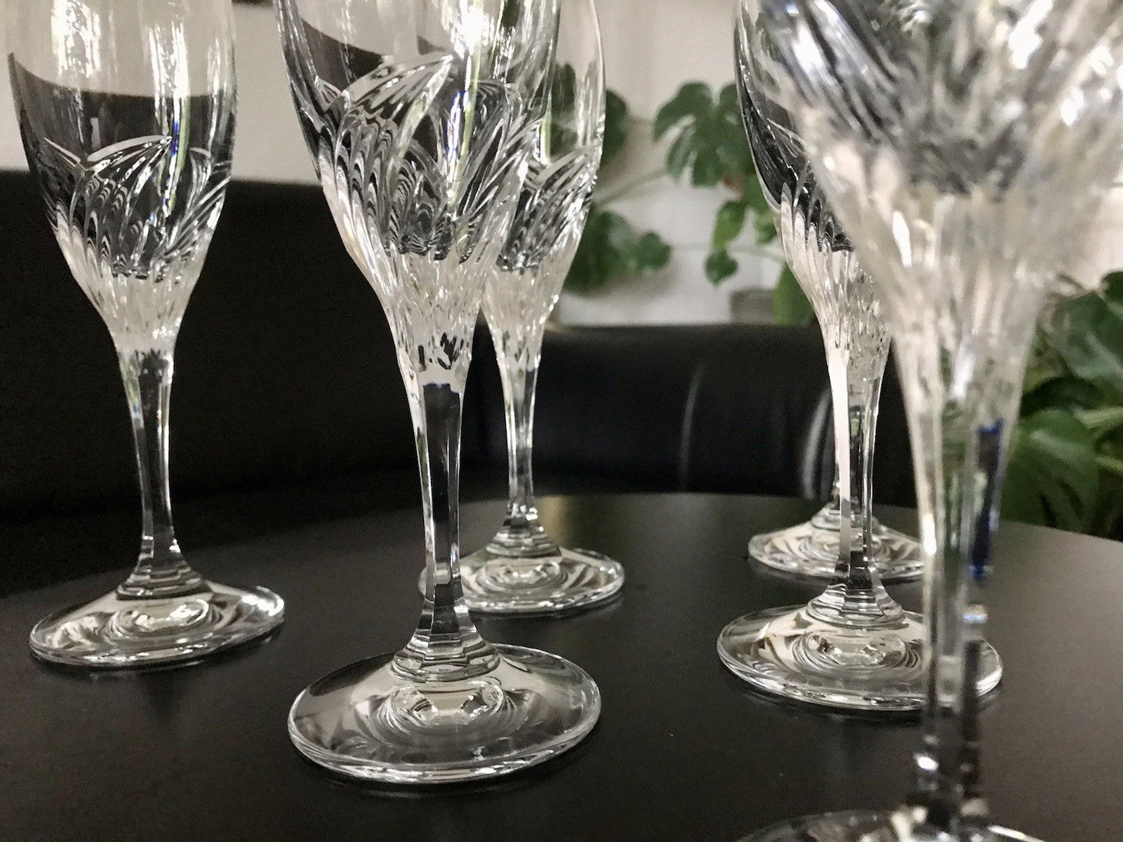 EDEL 6 Cherrygläser Gläser  Kristallglas Nachtmann Yvonne Bleikristall