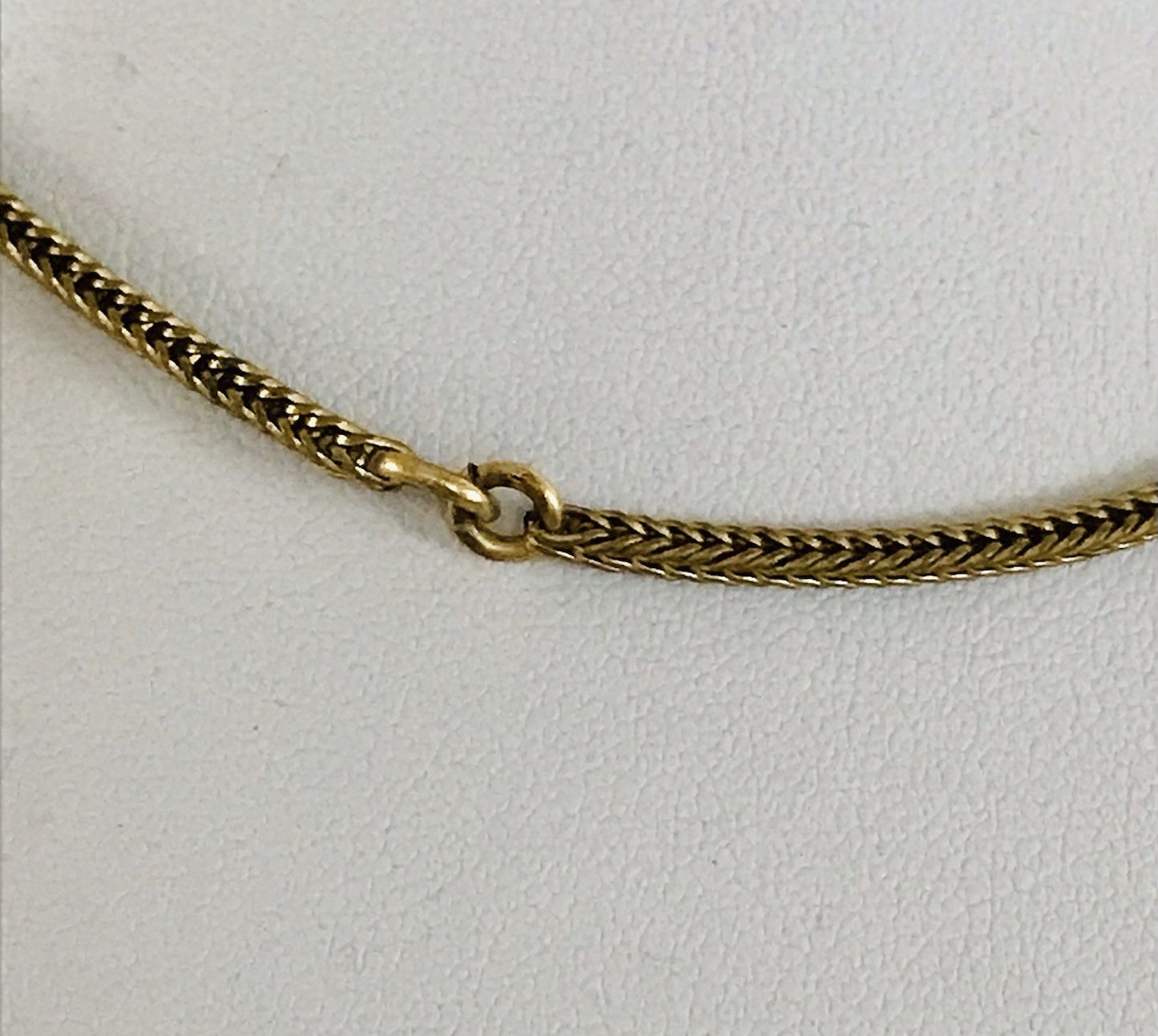 Vintage 60er Halskette Amerik. Doublè gold Steine Bernstein? Achate? SCHÖN