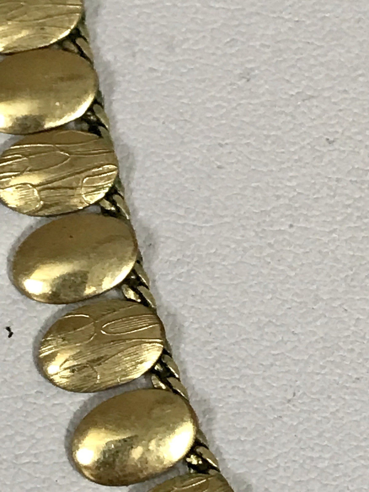 Vintage 60er Collier Halskette Amerik. Doublè gold SCHÖN