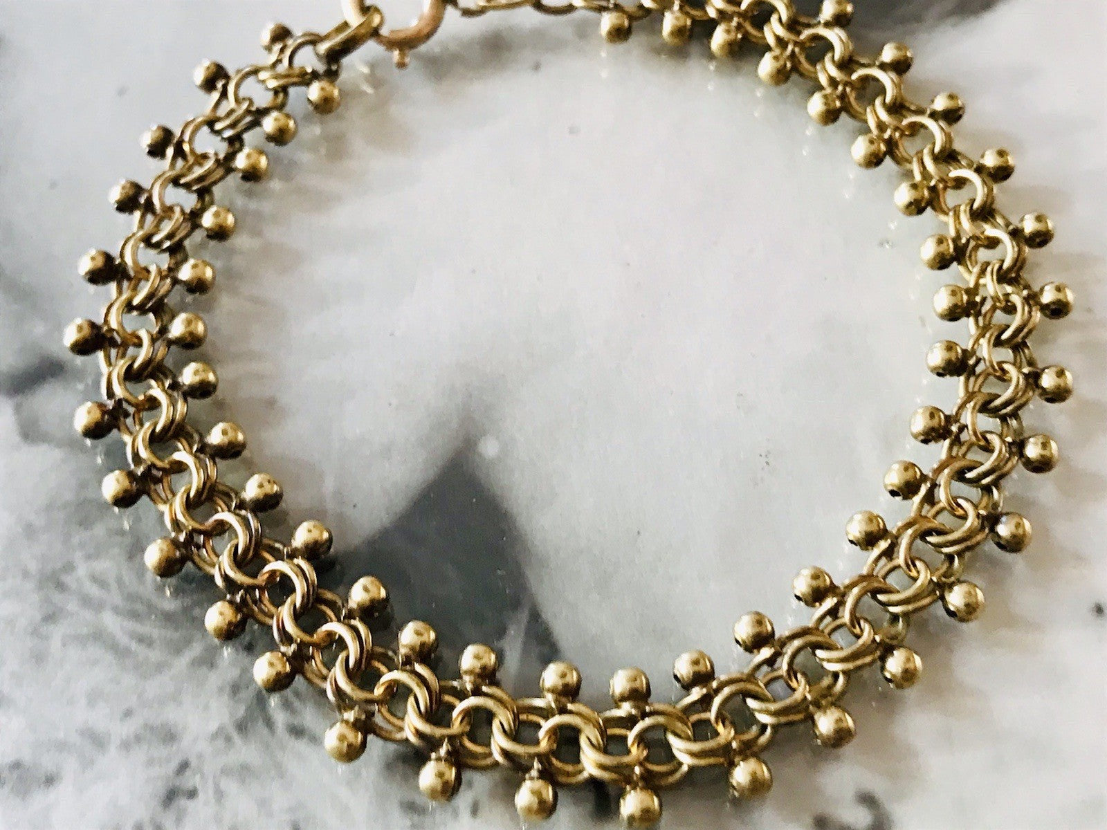 Vintage Armband vergoldet Amerik. Doublè  SCHÖN! FBM