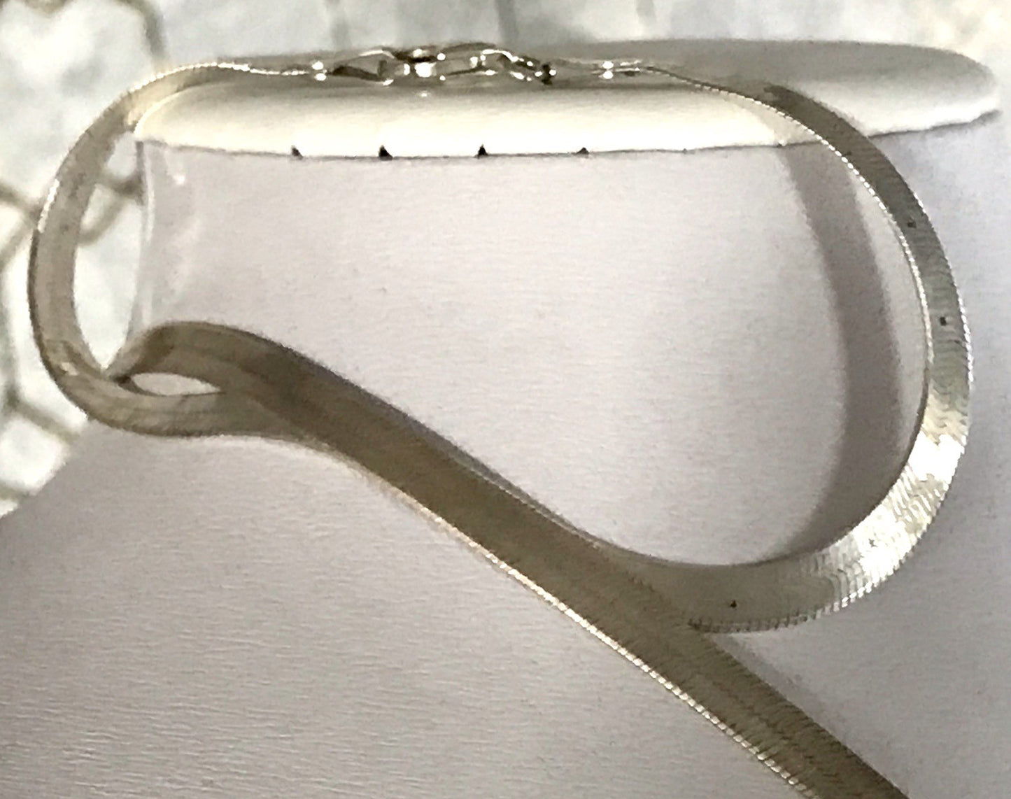 Vintage Modern 925 Silber Schmuck Set Collier Halskette & Armband Zeitlos