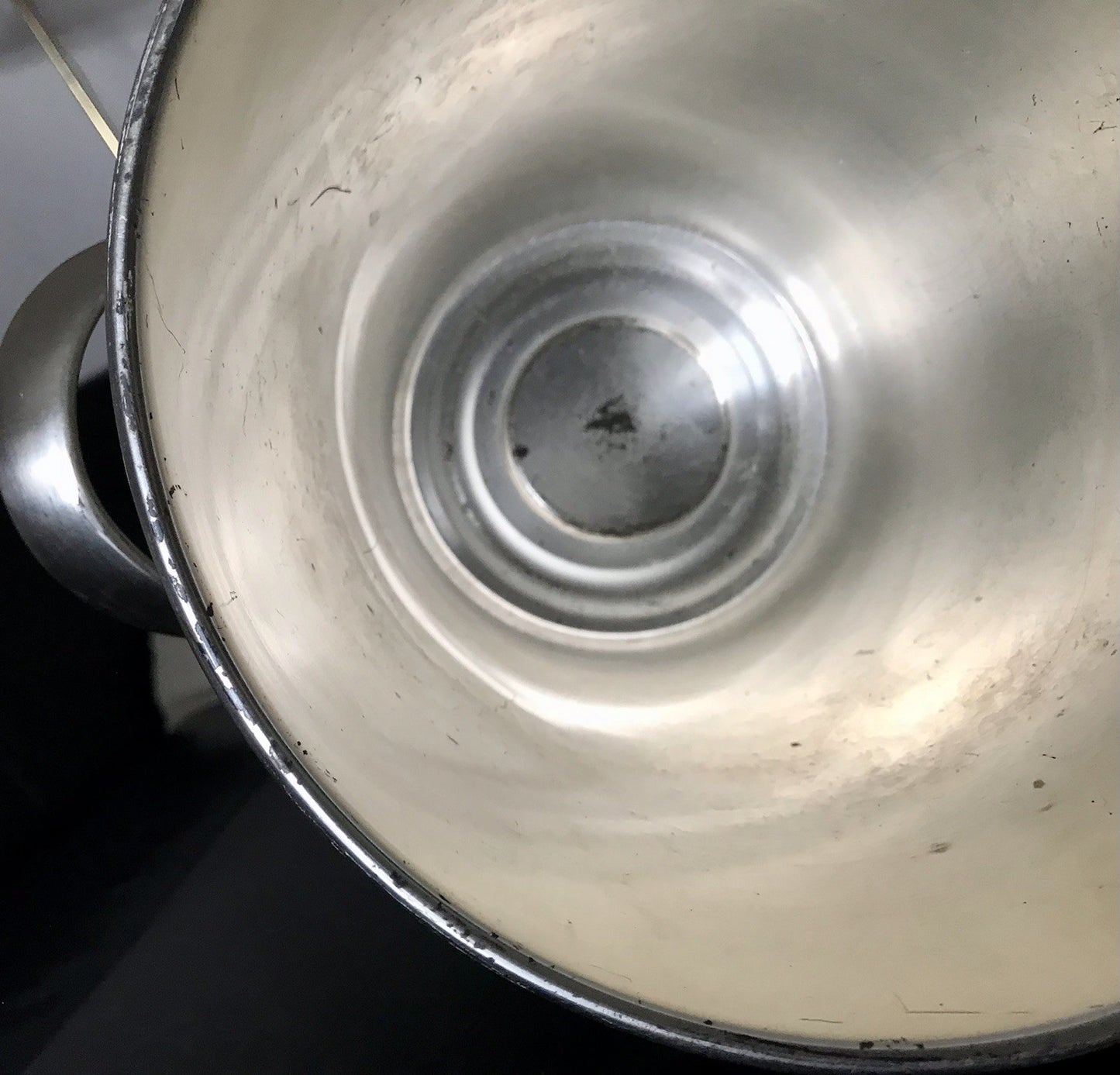 Vintage alt WMF Sekteimer Weinkühler Eiseimer versilbert Wagenfeld Ära