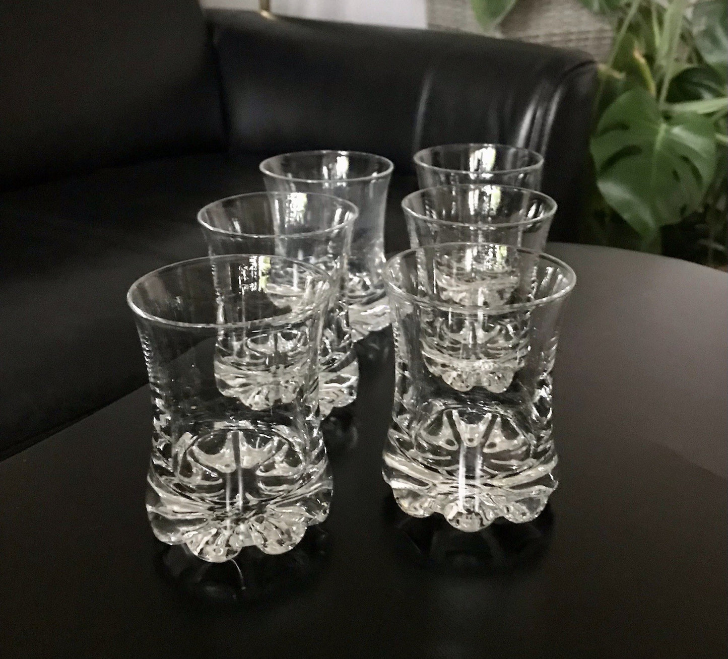 Vintage 6 Luigi Bormioli Light&Music Wasser Whisky? Gläser Kristallglas Glas