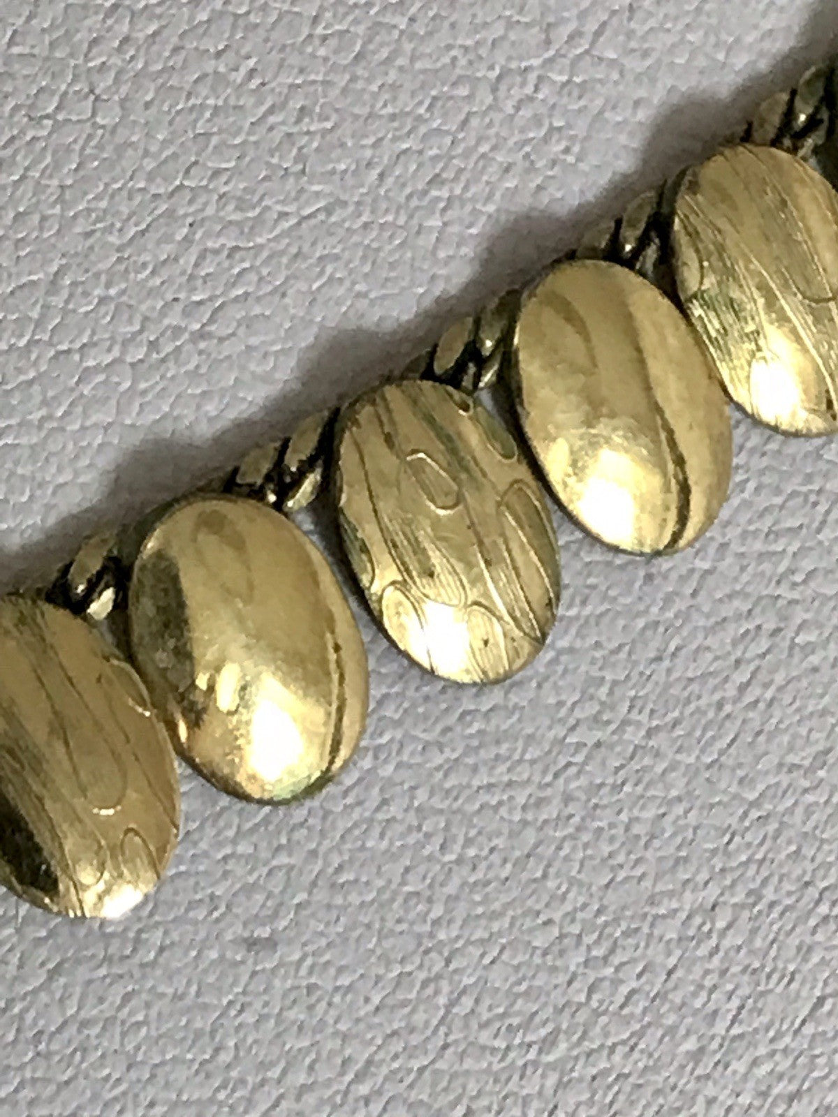 Vintage 60er Collier Halskette Amerik. Doublè gold SCHÖN