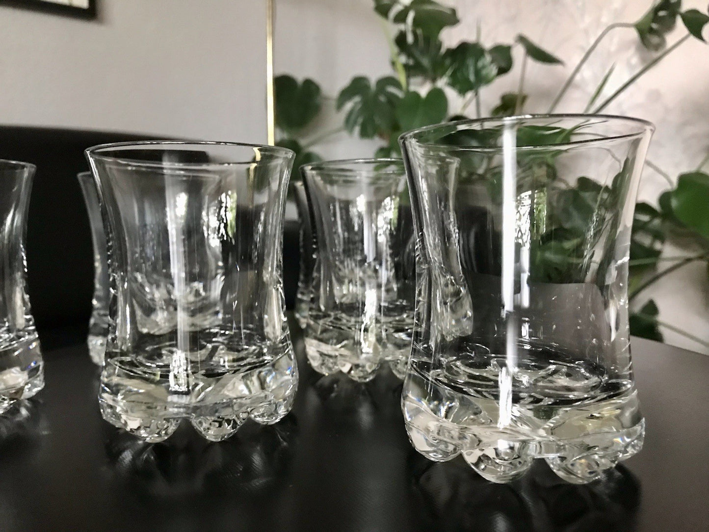 Vintage 6 Luigi Bormioli Light&Music Wasser Whisky? Gläser Kristallglas Glas