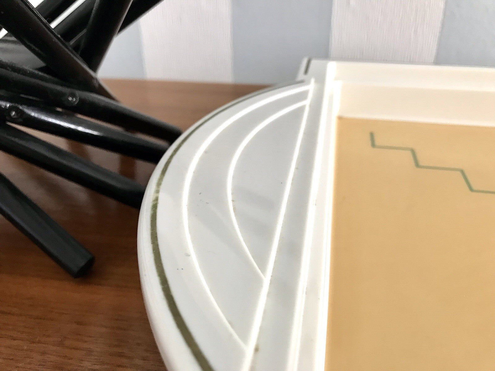 Vintage Designer Tablett Serviertablett 80’s Jahre WMF Jo Laubner Design