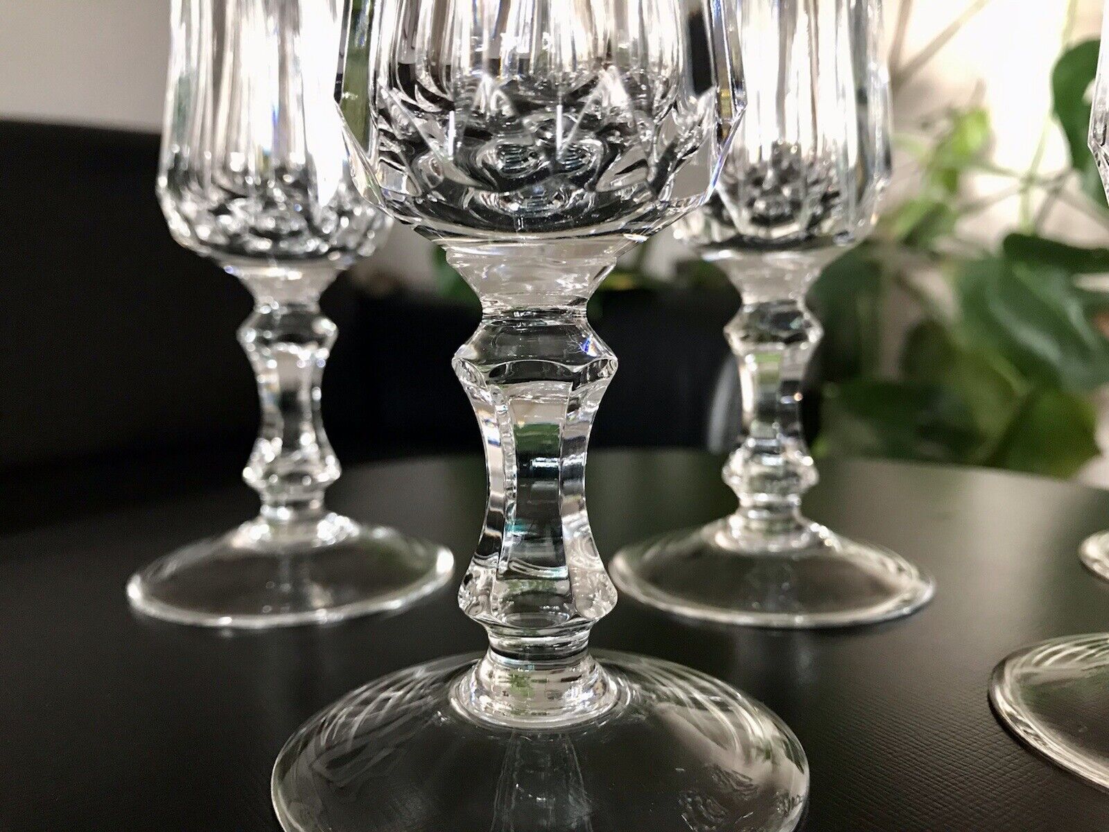 Vintage 5 EDEL Champagner Sektflöten Sektgläser Glas Kristallglas